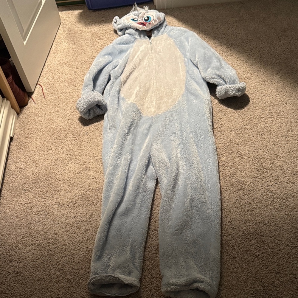 Cozy Blue Animal Onesie for Men